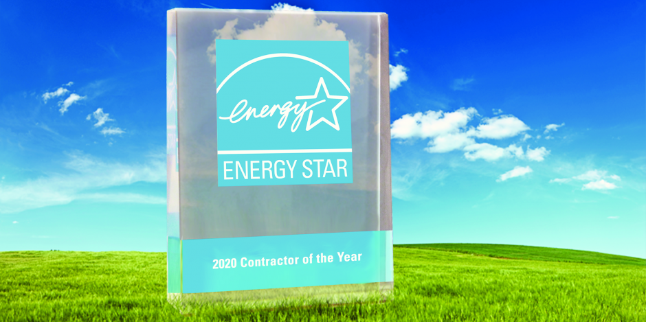 Home Performance Contractor Of The Year With Energy Star Award